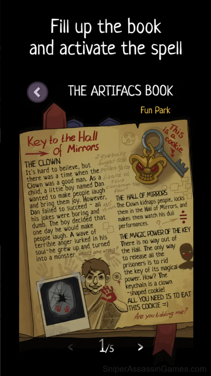 Nightmares of The Chaosville gameplay screenshot 5