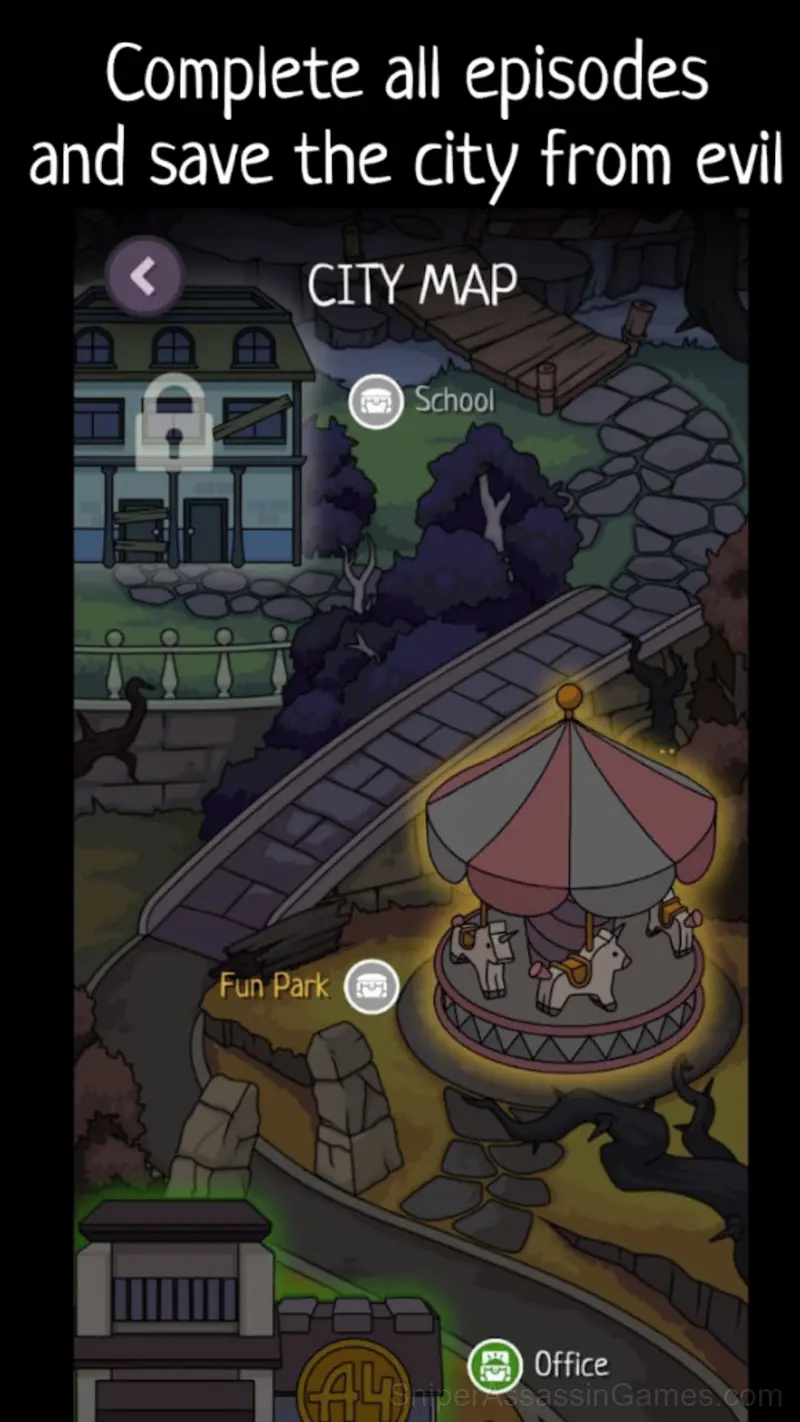 Nightmares of The Chaosville gameplay screenshot 6