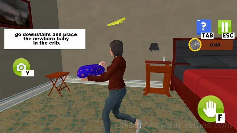 Anime Mother Simulator gameplay screenshot 1