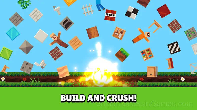 Blockdoll Sandbox gameplay screenshot 2