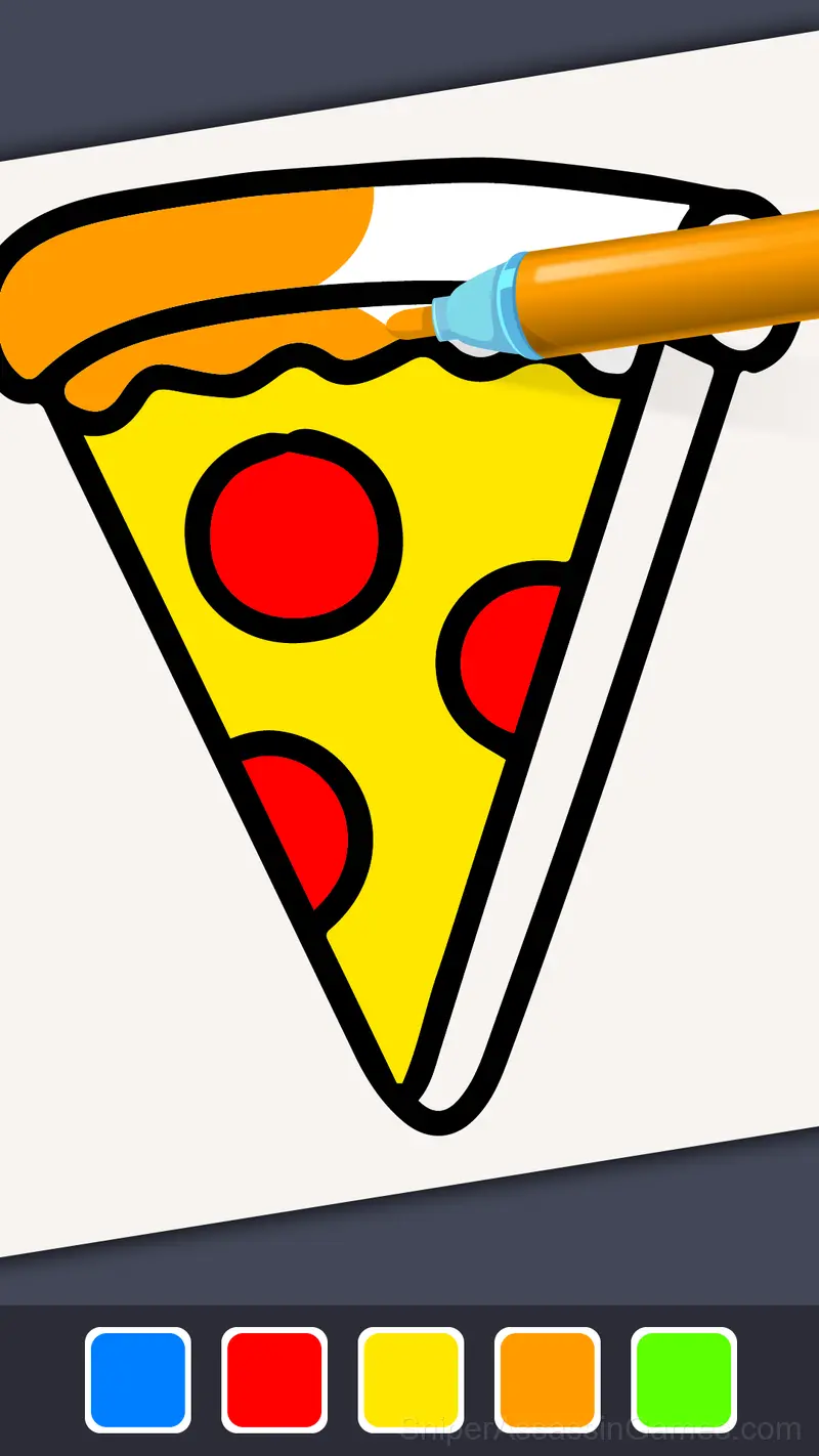 Simple Sketch 2! ASMR Art Coloring gameplay screenshot 2