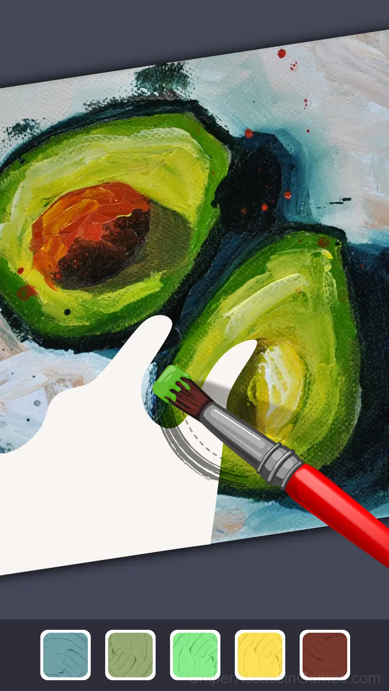 Simple Sketch 2! ASMR Art Coloring gameplay screenshot 5