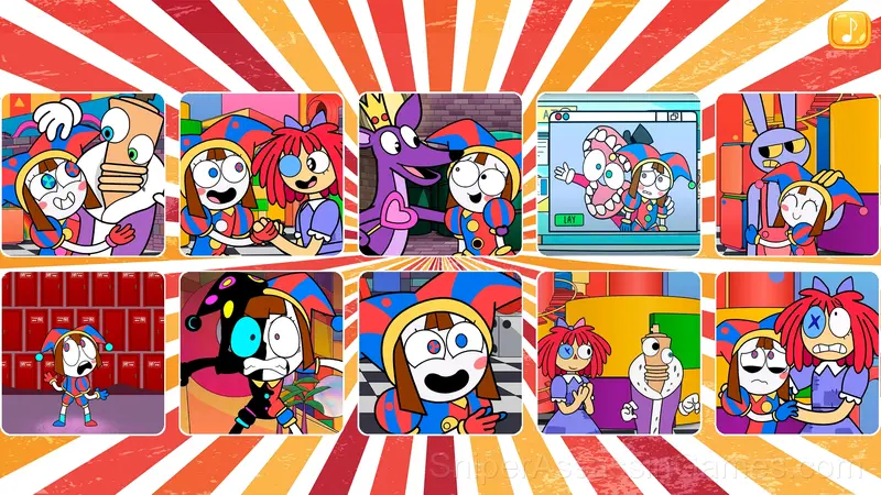 Pomni and Digital Circus gameplay screenshot 2