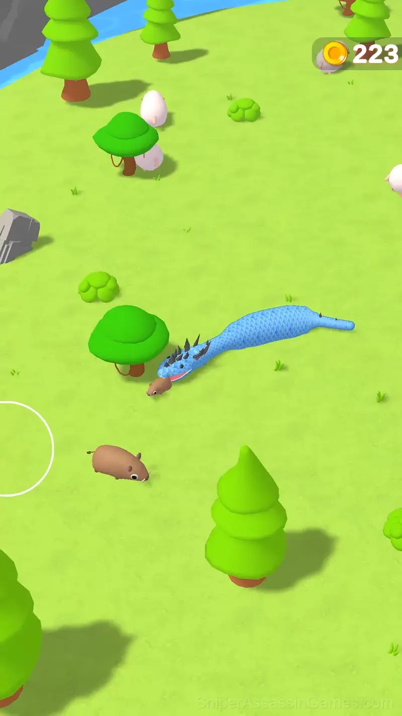 Snake Evolution gameplay screenshot 1