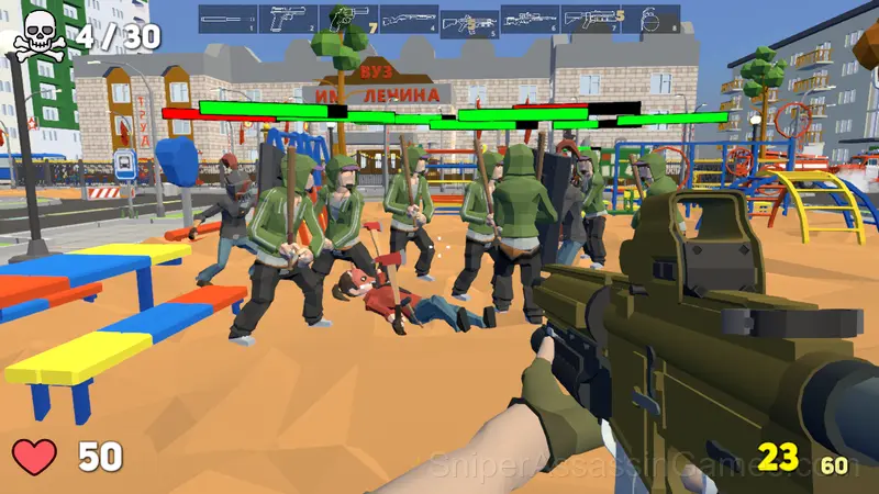 Boys Word: The Battle for the District gameplay screenshot 1