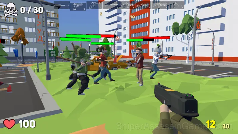 Boys Word: The Battle for the District gameplay screenshot 2