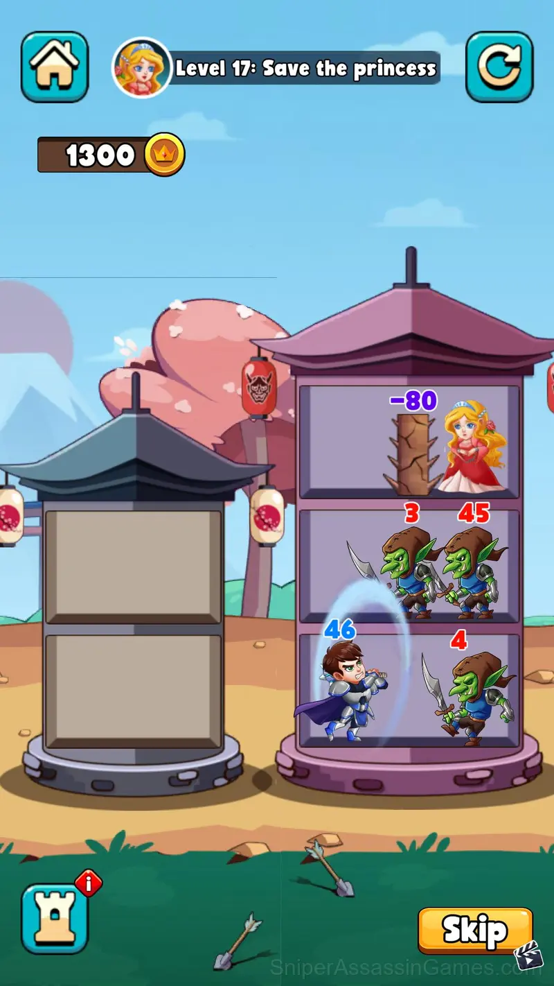 Tower Hero: Chaos War gameplay screenshot 4