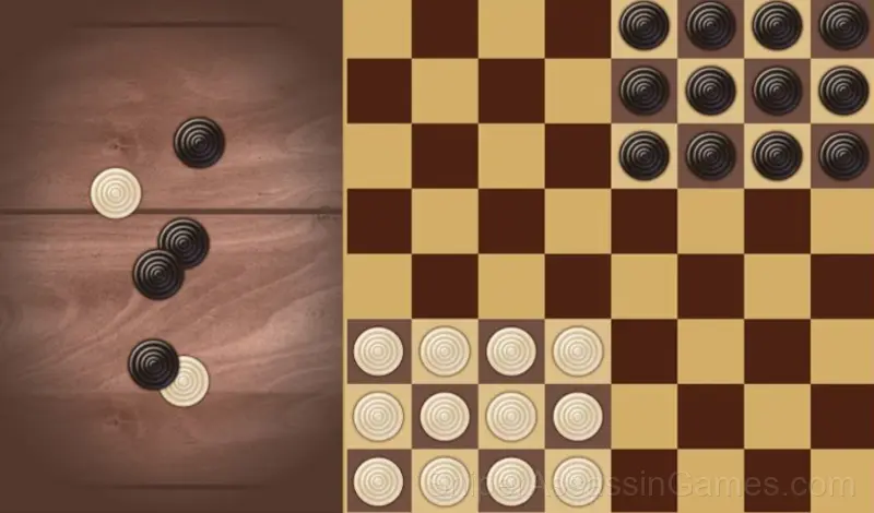 Play Corners - checkers