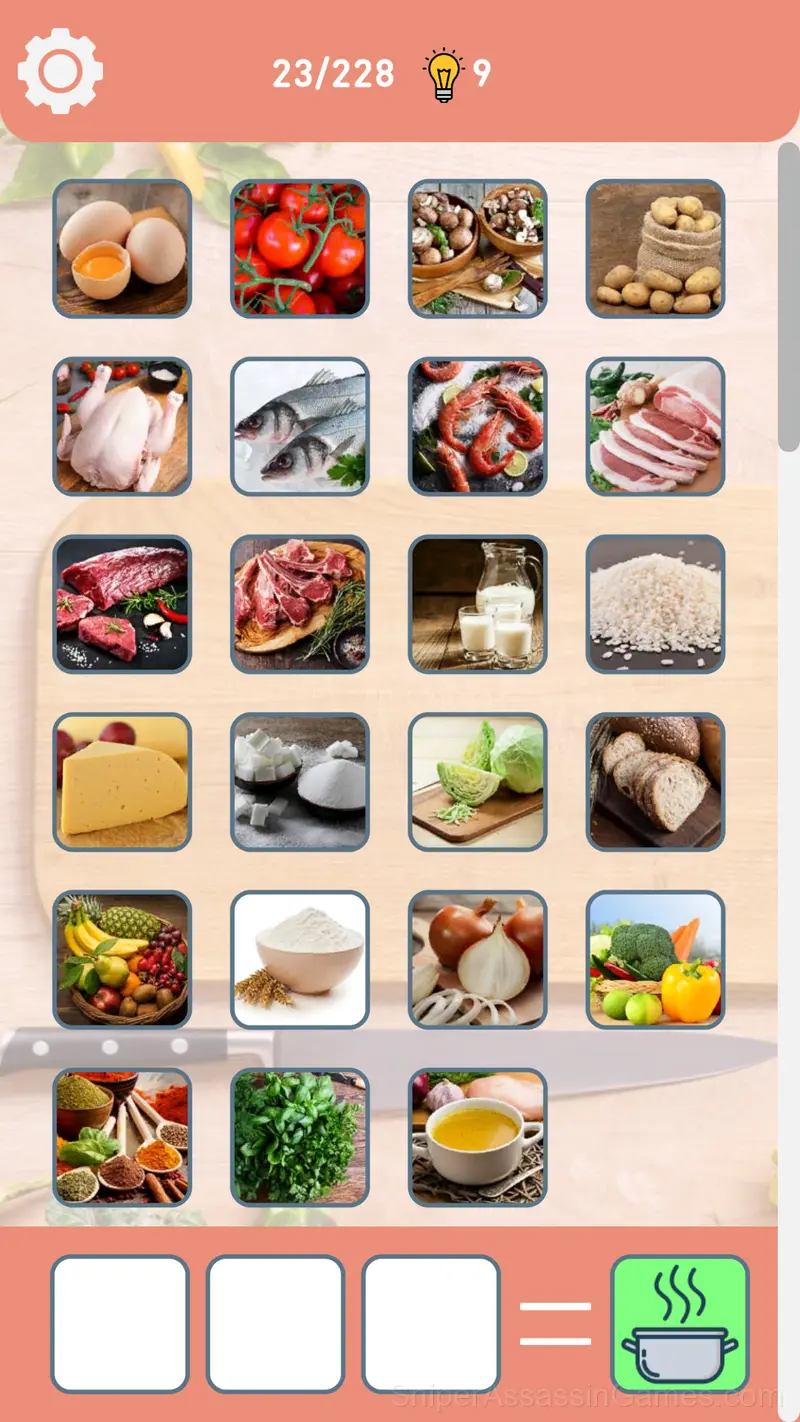 Alchemy: Merging recipes gameplay screenshot 1