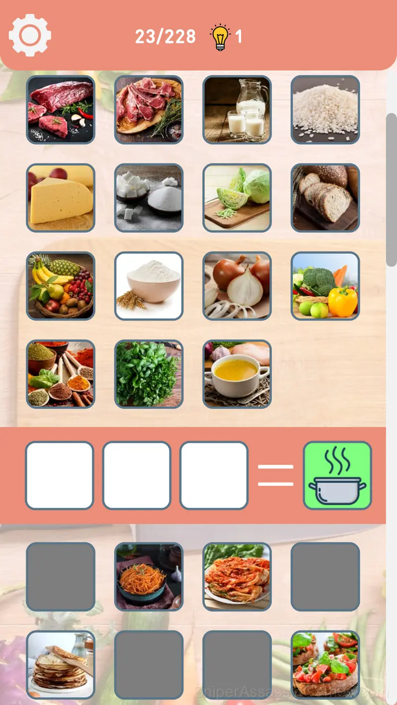 Alchemy: Merging recipes gameplay screenshot 2