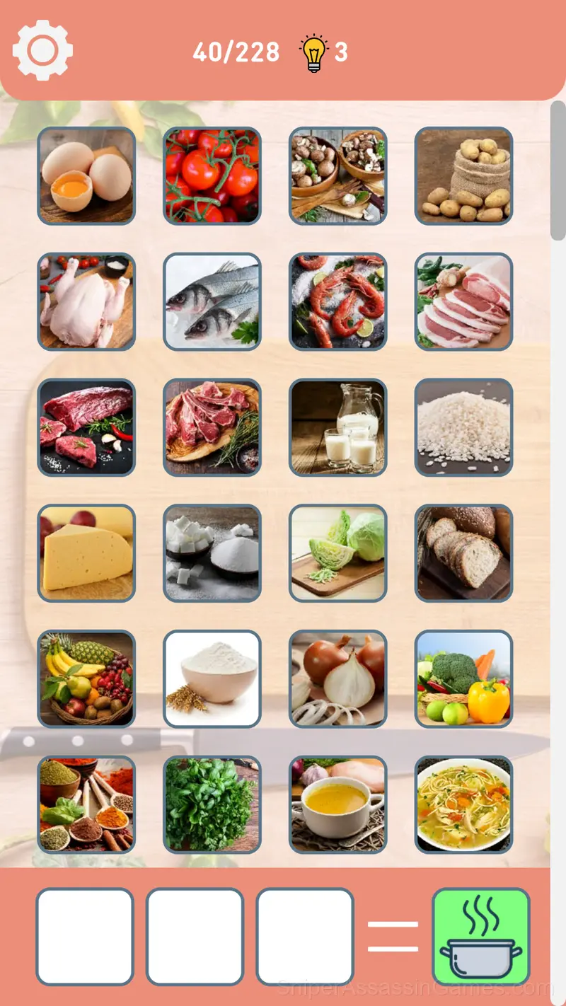 Alchemy: Merging recipes gameplay screenshot 3