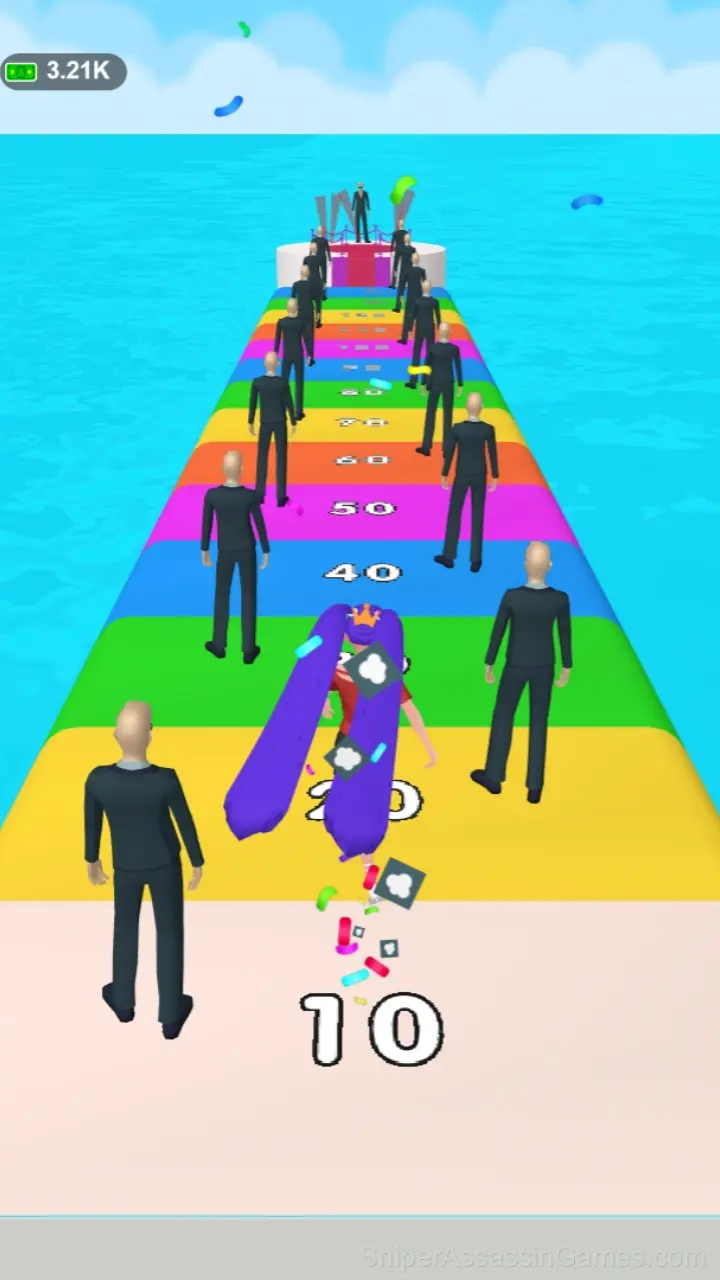 Hair Rush gameplay screenshot 3