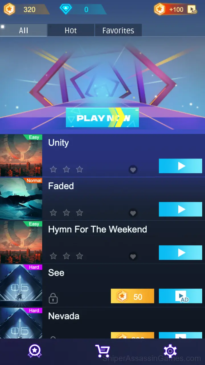 Rhythm Ball 3D gameplay screenshot 1