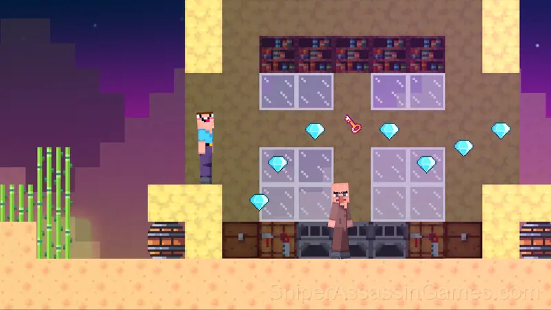 Noob vs Pro gameplay screenshot 1