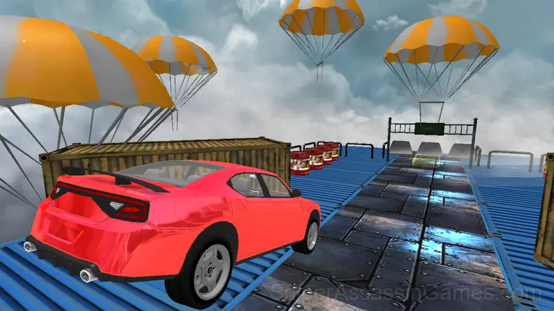 Crazy Car Driving: Complete the track! gameplay screenshot 4