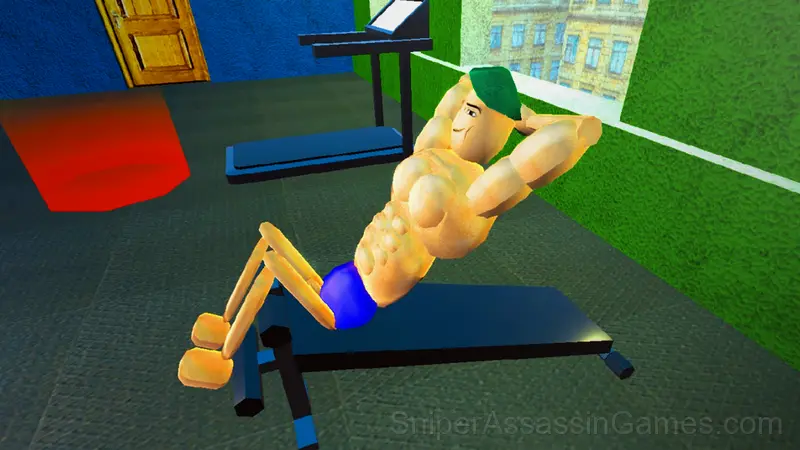 Muscle pumping simulator gameplay screenshot 3