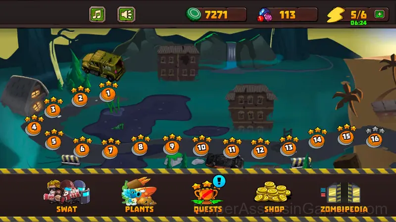 SWAT & Plants vs Zombies gameplay screenshot 4