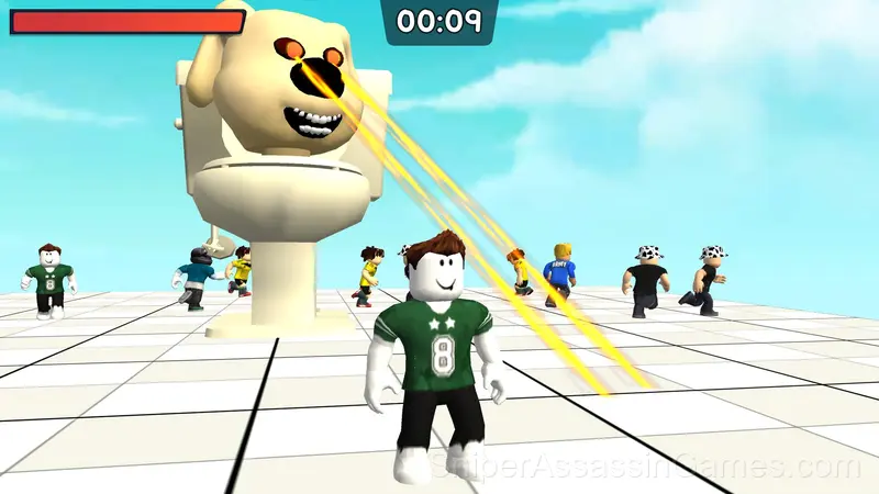 Obby Platform: Robby vs Skibi-Dog gameplay screenshot 1
