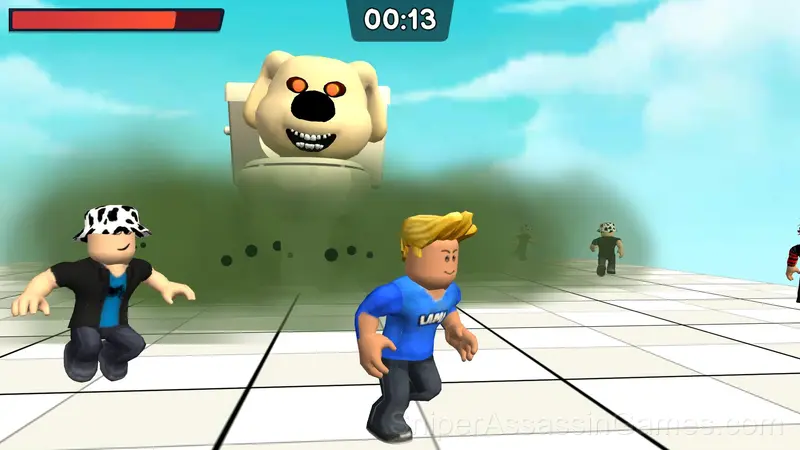 Obby Platform: Robby vs Skibi-Dog gameplay screenshot 3