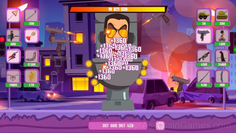 Slay the Skibidi 2 gameplay screenshot 2
