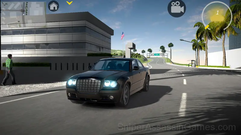 AmericanCar: Simulator gameplay screenshot 1