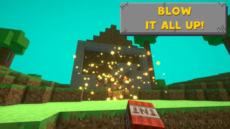 Noob Craft: 3D Block Sandbox gameplay screenshot 2