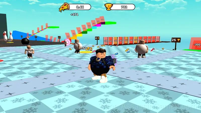 +1 Fat per Second! Eat and Fat! gameplay screenshot 1