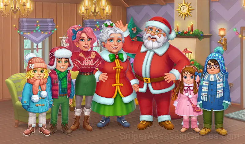 Play Merge Christmass. Home Design.
