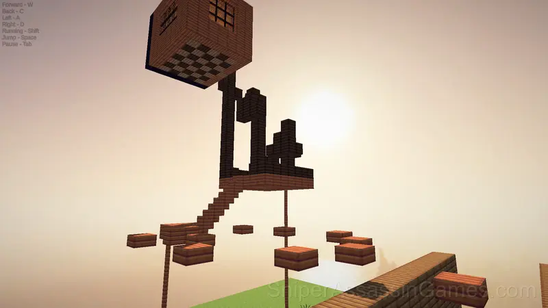 SAVE FROM LAVA!: Cubic Parkour gameplay screenshot 3