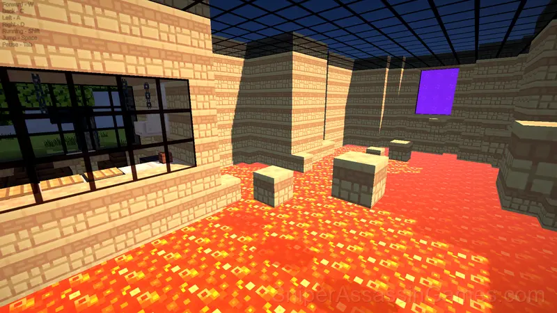 SAVE FROM LAVA!: Cubic Parkour gameplay screenshot 4