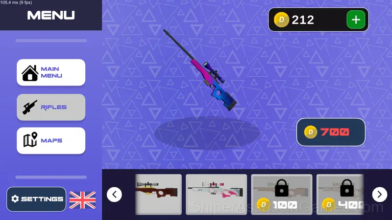 Sniper duel 1v1 gameplay screenshot 2