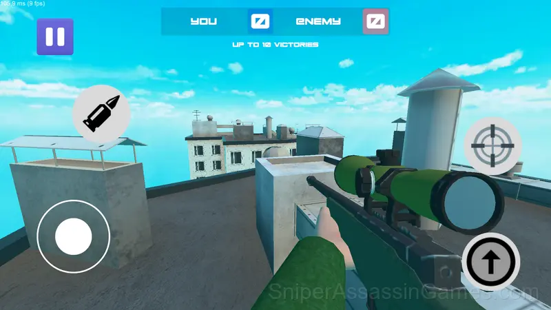 Sniper duel 1v1 gameplay screenshot 5