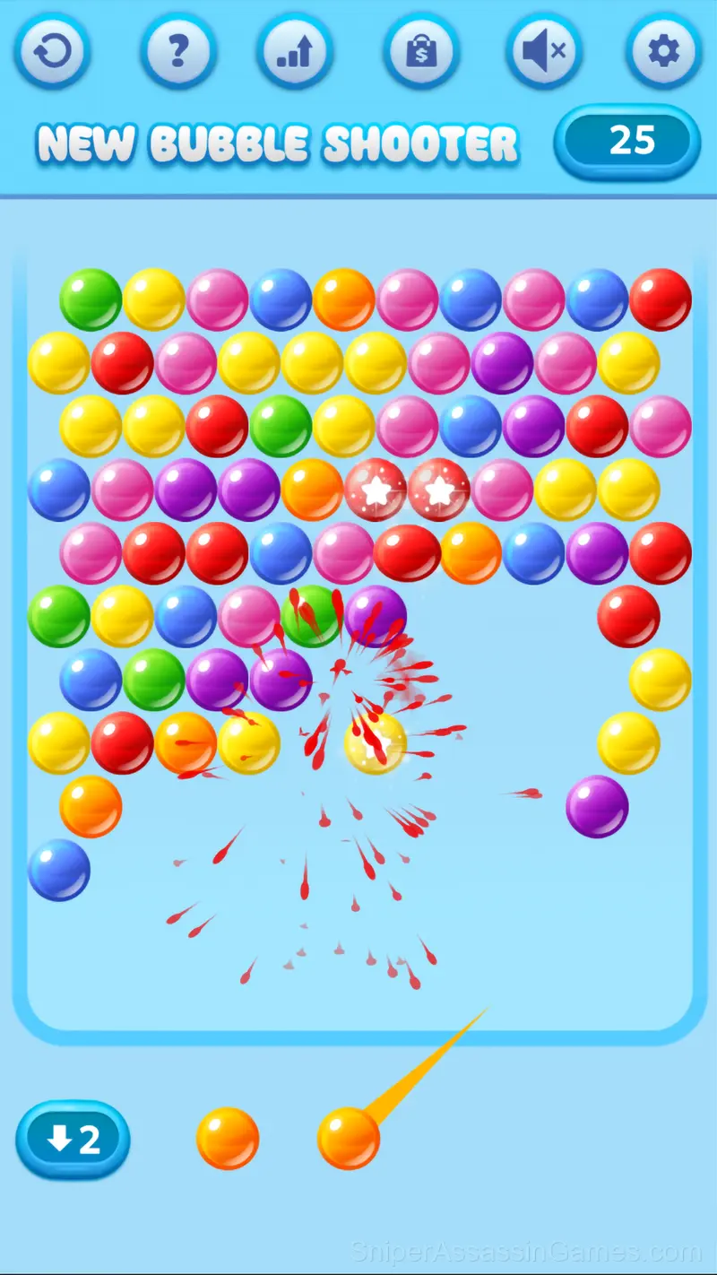 New Bubble Shooter gameplay screenshot 1