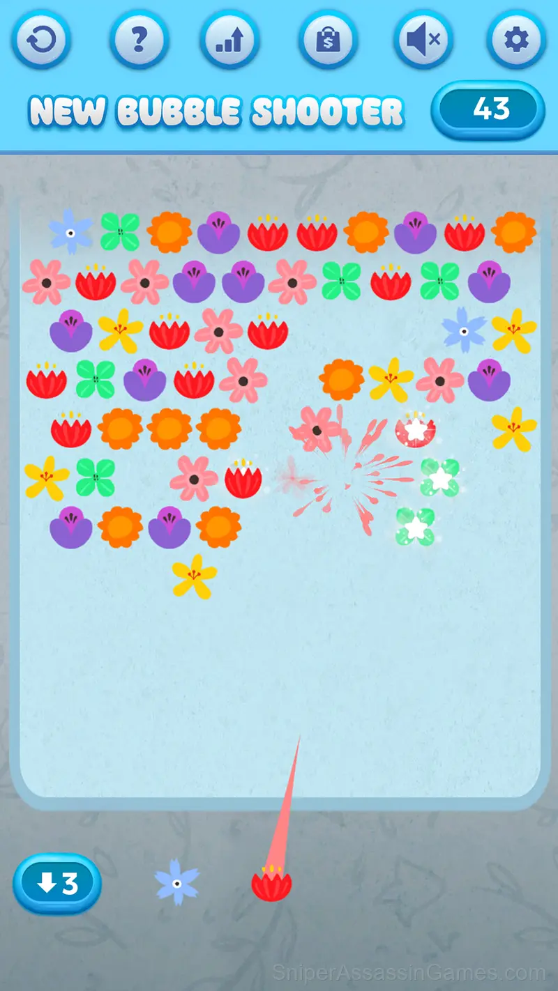 New Bubble Shooter gameplay screenshot 2