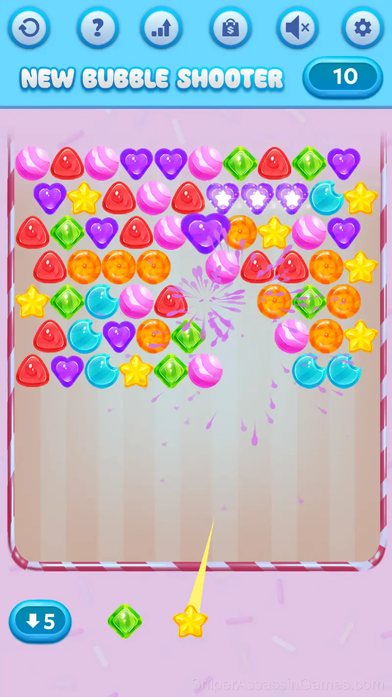 New Bubble Shooter gameplay screenshot 3