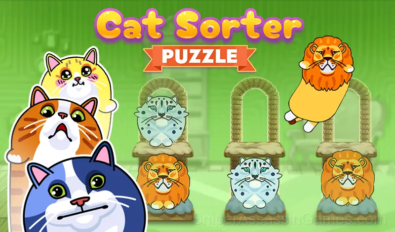Play Cat Sorter Puzzle