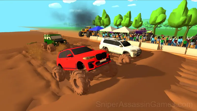 Mud Racing gameplay screenshot 1