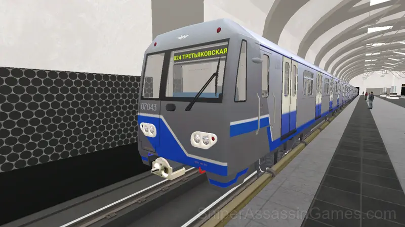 Moscow Metro Driver 3D gameplay screenshot 2