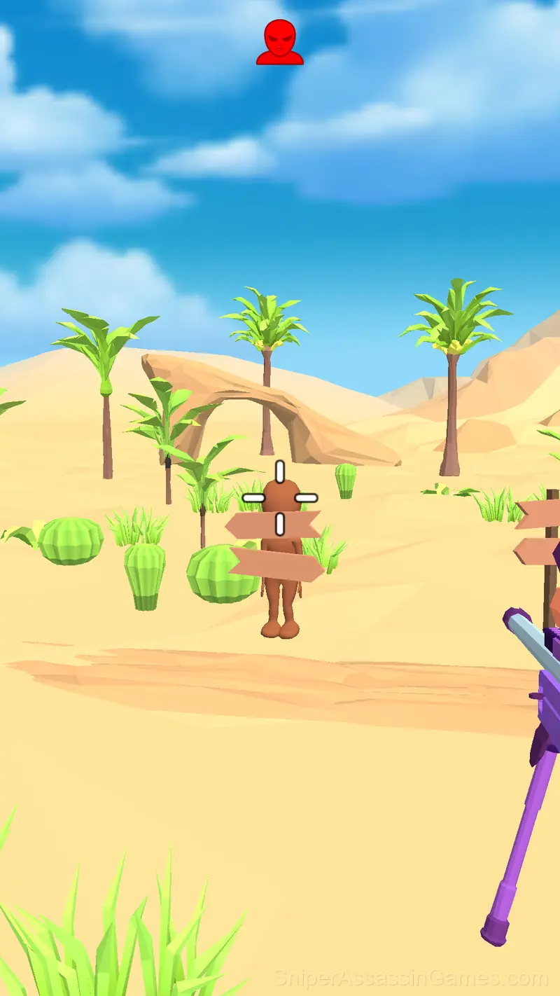 Camouflage and Sniper gameplay screenshot 1