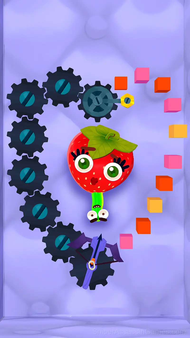 Worm out: Brain teaser games gameplay screenshot 1