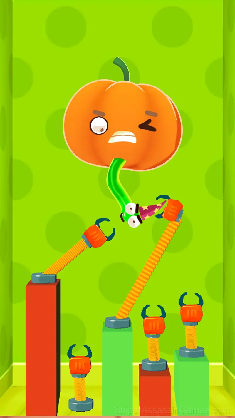 Worm out: Brain teaser games gameplay screenshot 2