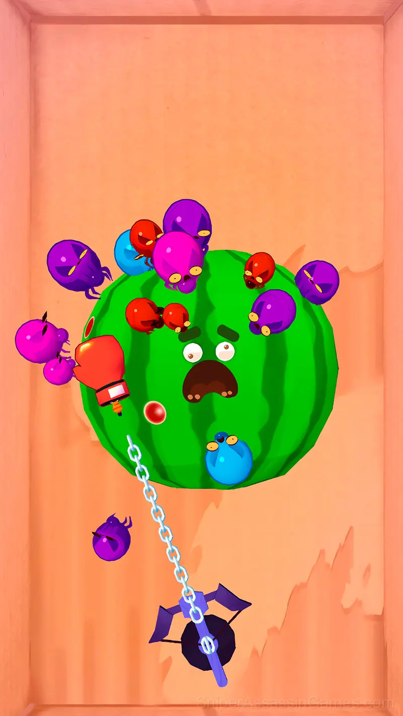 Worm out: Brain teaser games gameplay screenshot 3