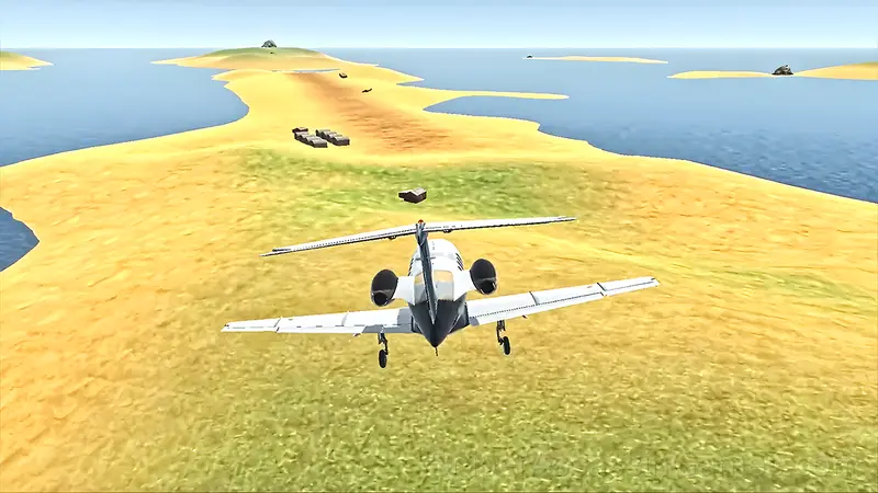 Business Jet Flight Simulator gameplay screenshot 1