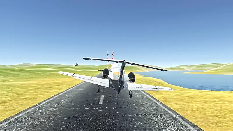 Business Jet Flight Simulator gameplay screenshot 3
