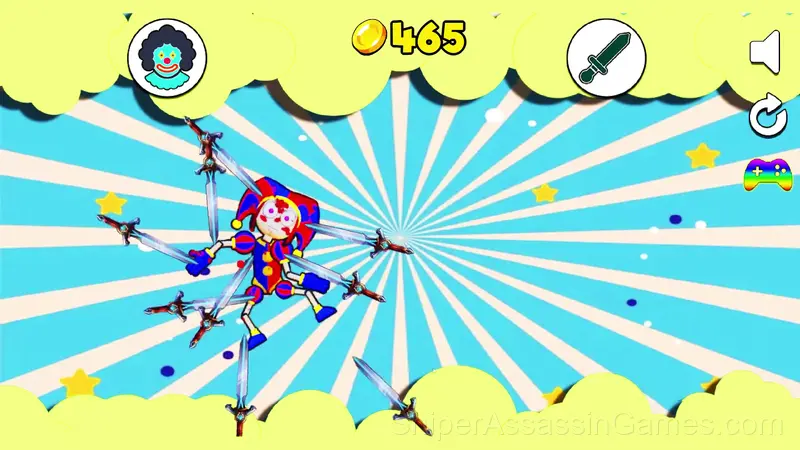 Playground Sandbox Mod Digital Circus gameplay screenshot 1
