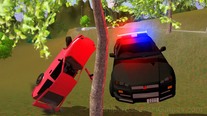 Police Chase With Destruction gameplay screenshot 5