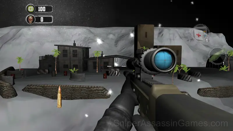Winter Sniper 3D gameplay screenshot 3