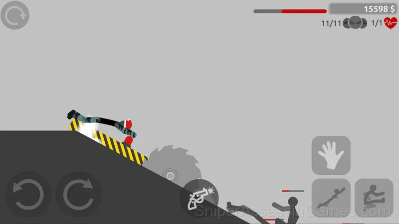 Ragdoll Showdown gameplay screenshot 1