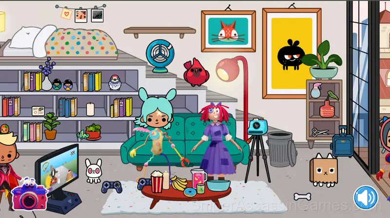 Toca Boca and the Circus: mix gameplay screenshot 1