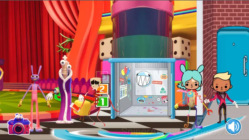 Toca Boca and the Circus: mix gameplay screenshot 2